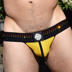 Breedwell Jockstrap PRIDE STUD Jaune